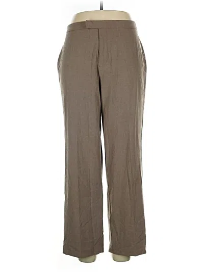 Pre-owned Briggs Dress Pants In Brown