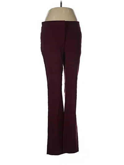 Pre-owned Briggs Dress Pants In Burgundy