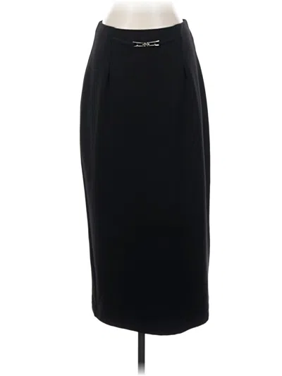 Pre-owned Briggs Formal Skirt In Black