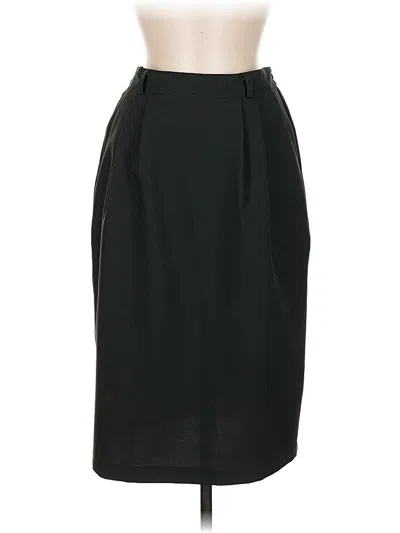 Pre-owned Briggs Formal Skirt In Black