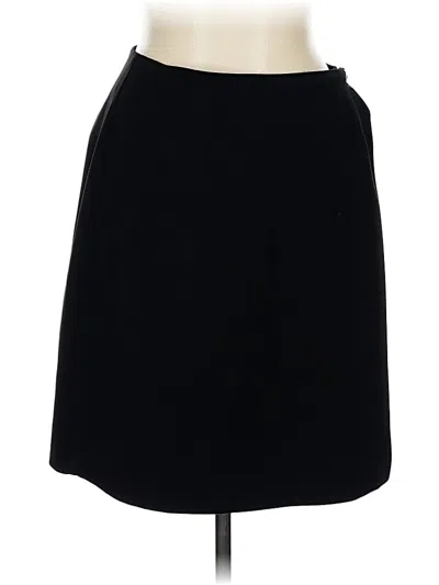 Pre-owned Briggs Formal Skirt In Black