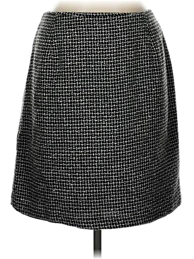 Pre-owned Briggs Formal Skirt In Black