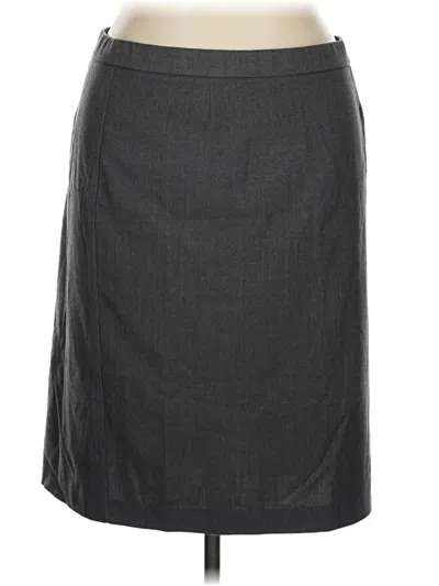 Pre-owned Briggs Formal Skirt In Gray