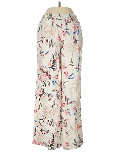 Pre-owned Briggs Linen Pants In Ivory