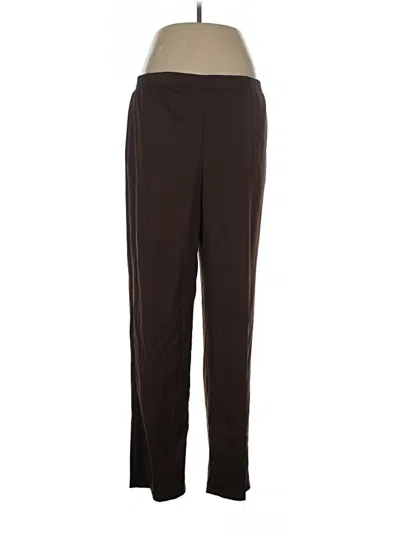 Pre-owned Briggs New York Active Pants In Brown
