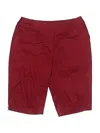 Briggs New York Athletic Shorts In Burgundy