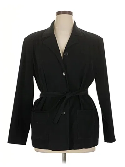 Pre-owned Briggs New York Blazer Jacket In Black