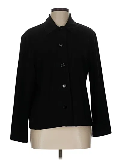 Pre-owned Briggs New York Blazer Jacket In Black