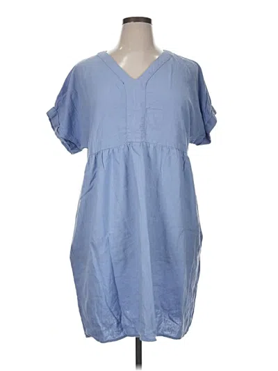 Pre-owned Briggs New York Casual Dress In Blue
