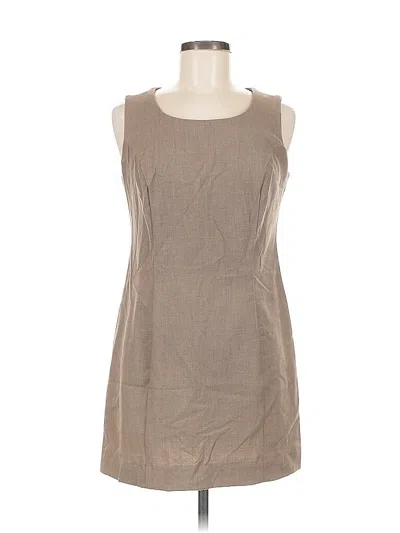 Pre-owned Briggs New York Casual Dress In Brown