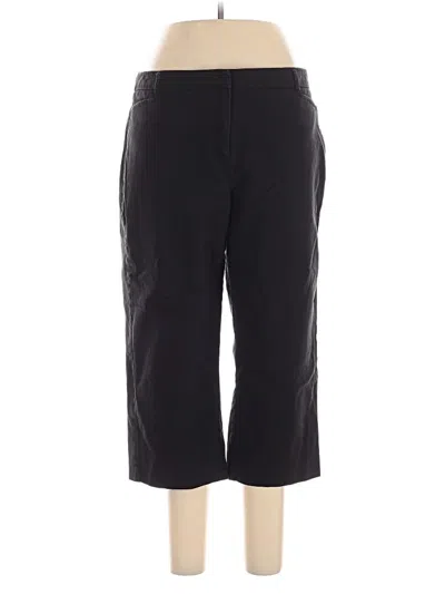 Pre-owned Briggs New York Casual Pants In Black