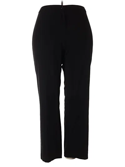 Pre-owned Briggs New York Casual Pants In Black