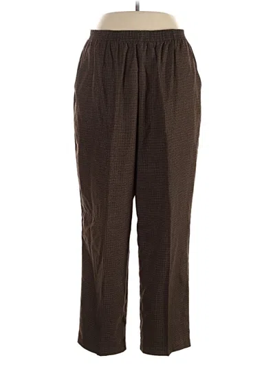 Pre-owned Briggs New York Casual Pants In Brown