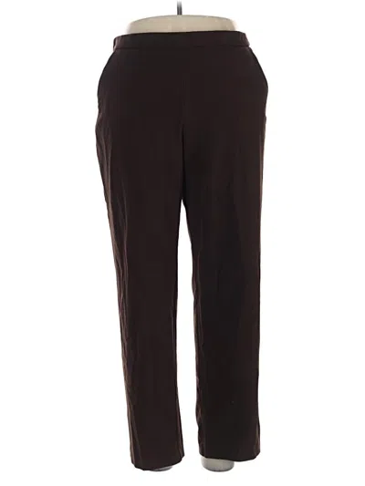 Pre-owned Briggs New York Casual Pants In Brown