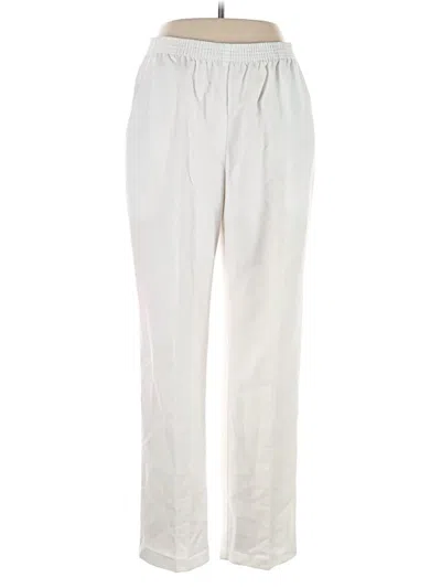 Pre-owned Briggs New York Casual Pants In Ivory