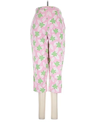 Pre-owned Briggs New York Casual Pants In Pink