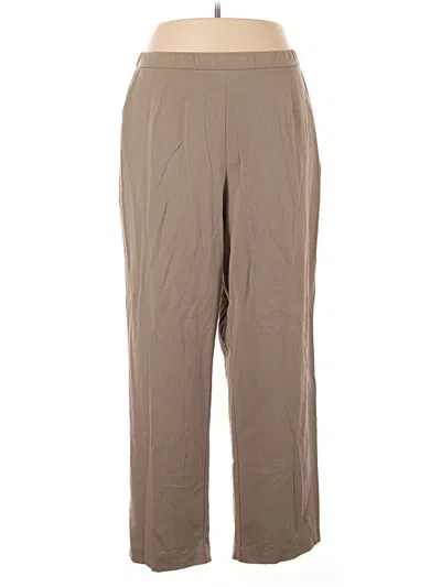 Pre-owned Briggs New York Casual Pants In Tan