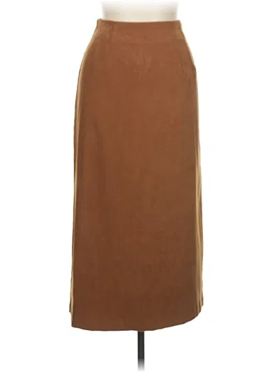 Pre-owned Briggs New York Casual Skirt In Brown