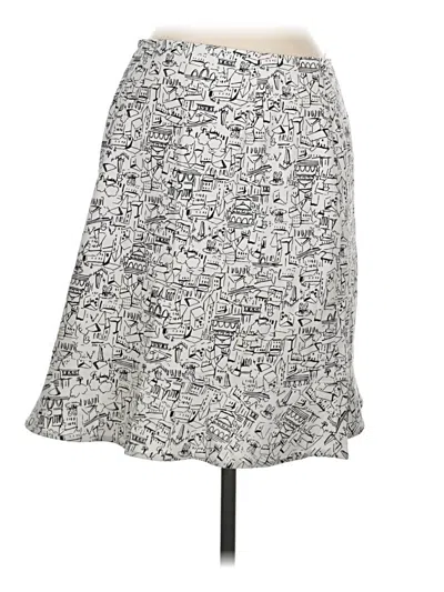 Pre-owned Briggs New York Casual Skirt In Gray