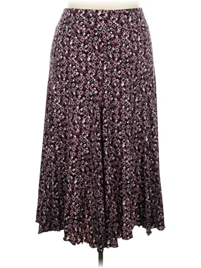 Pre-owned Briggs New York Casual Skirt In Purple