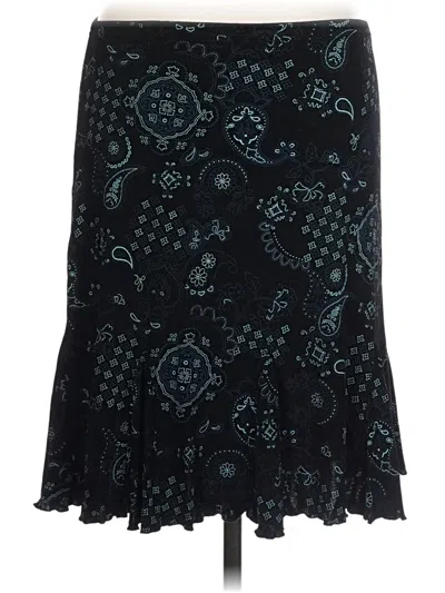 Pre-owned Briggs New York Casual Skirt In Teal