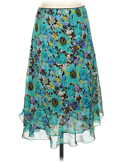 Pre-owned Briggs New York Casual Skirt In Teal