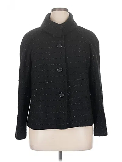 Pre-owned Briggs New York Coat In Black