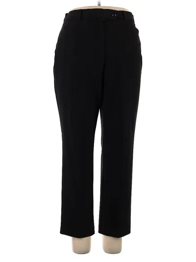 Pre-owned Briggs New York Dress Pants In Black