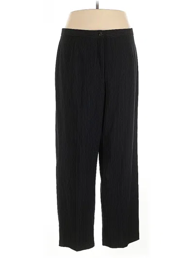 Pre-owned Briggs New York Dress Pants In Black