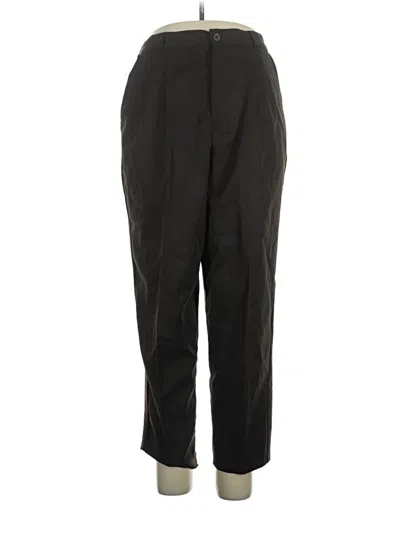 Pre-owned Briggs New York Dress Pants In Black