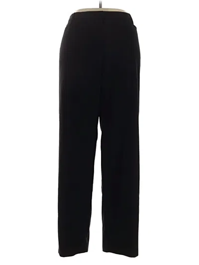Pre-owned Briggs New York Dress Pants In Black