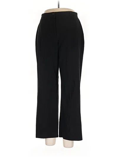 Pre-owned Briggs New York Dress Pants In Black