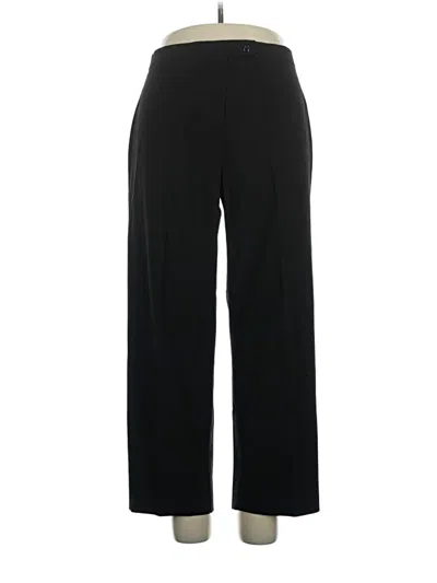 Pre-owned Briggs New York Dress Pants In Black