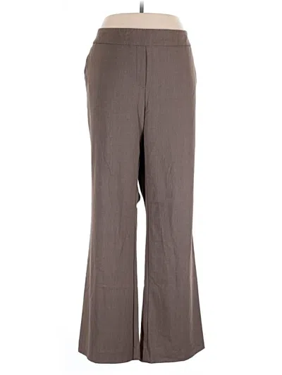 Pre-owned Briggs New York Dress Pants In Brown