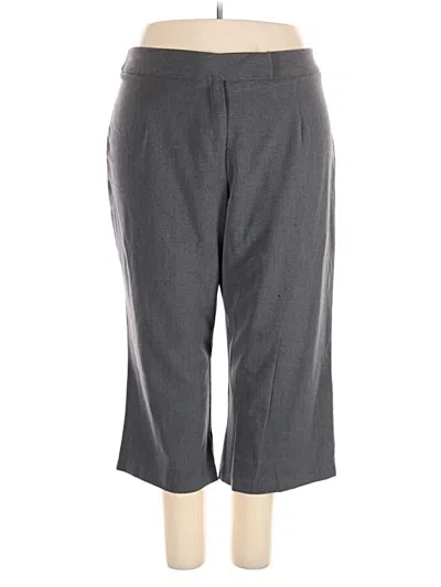 Pre-owned Briggs New York Dress Pants In Gray