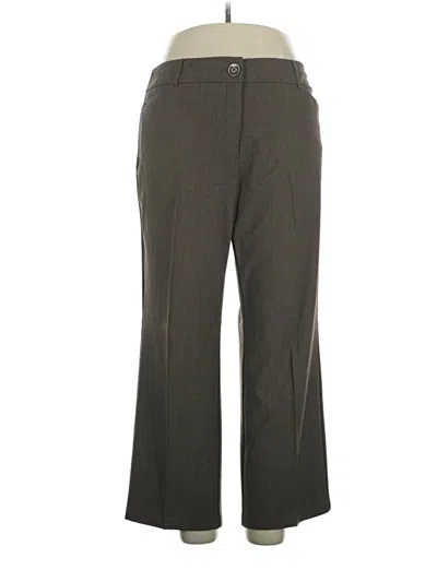 Pre-owned Briggs New York Dress Pants In Gray