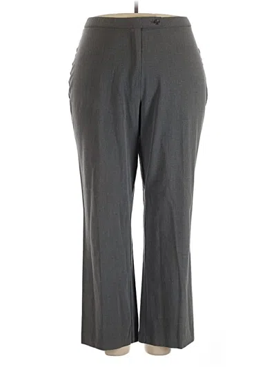 Pre-owned Briggs New York Dress Pants In Gray