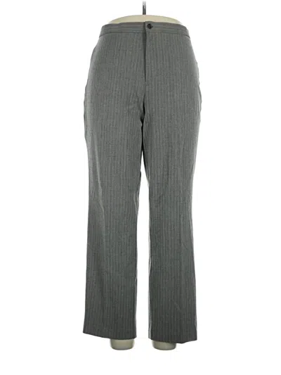 Pre-owned Briggs New York Dress Pants In Gray