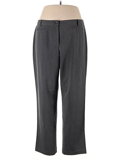 Pre-owned Briggs New York Dress Pants In Gray