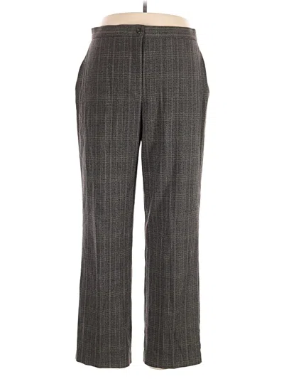 Pre-owned Briggs New York Dress Pants In Gray