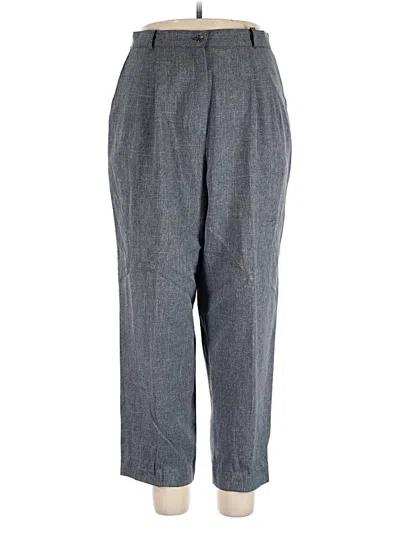 Pre-owned Briggs New York Dress Pants In Gray