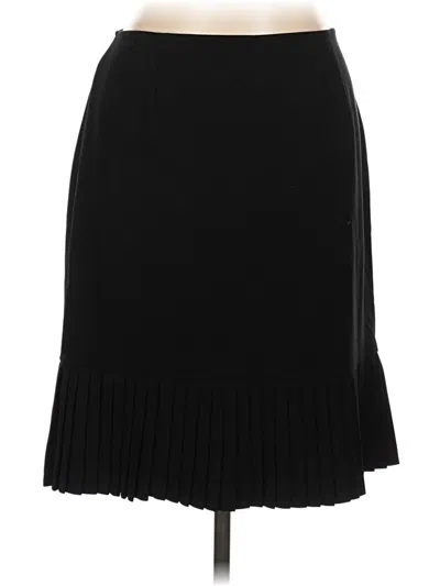 Pre-owned Briggs New York Formal Skirt In Black