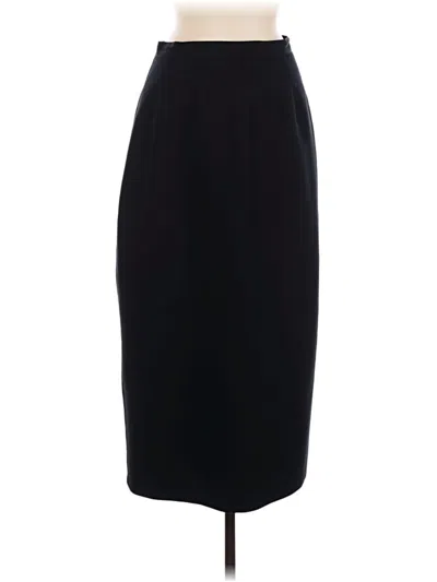 Pre-owned Briggs New York Formal Skirt In Black