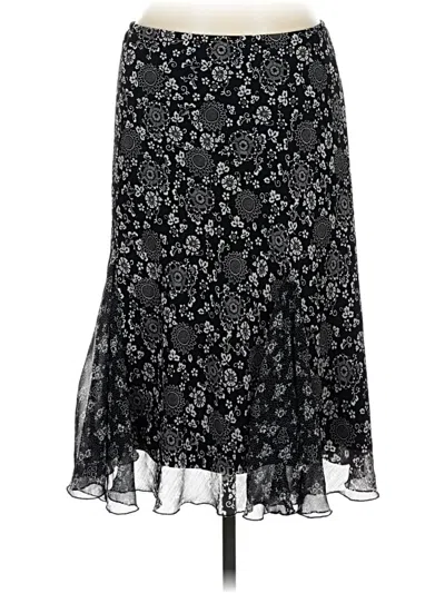 Pre-owned Briggs New York Formal Skirt In Black
