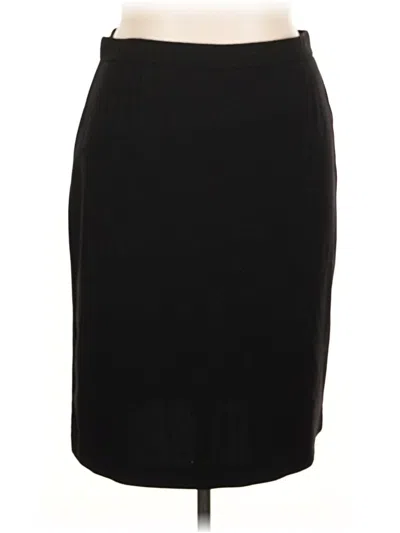 Pre-owned Briggs New York Formal Skirt In Black