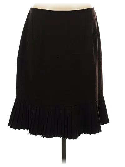 Pre-owned Briggs New York Formal Skirt In Black