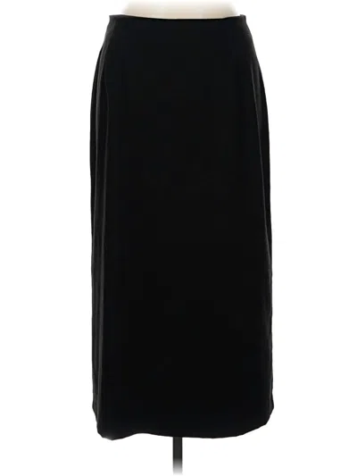 Pre-owned Briggs New York Formal Skirt In Black