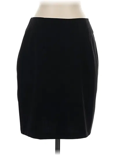 Pre-owned Briggs New York Formal Skirt In Black
