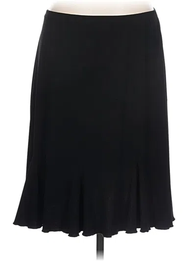 Pre-owned Briggs New York Formal Skirt In Black