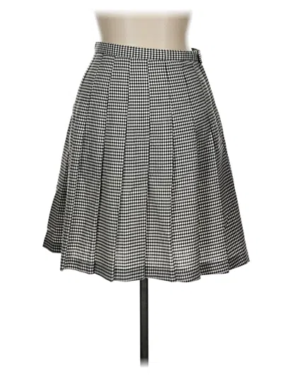 Pre-owned Briggs New York Formal Skirt In Gray